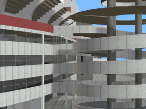OldStadium 3 fict&iacute;cio - Arena do Clube de Futebol Modelo 3D