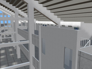 Fictional OldStadium 3 - Football Club Arena Model 3D