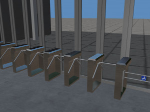 Fictional OldStadium 3 - Football Club Arena Model 3D