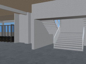Fictional OldStadium 3 - Football Club Arena Model 3D
