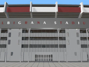 OldStadium 3 fict&iacute;cio - Arena do Clube de Futebol Modelo 3D