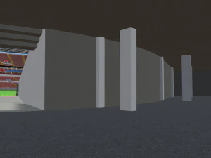 OldStadium 3 fict&iacute;cio - Arena do Clube de Futebol Modelo 3D