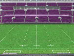 fictional old stadium 2 - national rugby arena 3D 모델