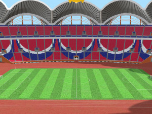 Biggest stadium in the world - rungrado 1st of may 3D 모델