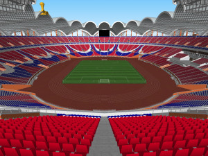Biggest stadium in the world - rungrado 1st of may 3D 모델