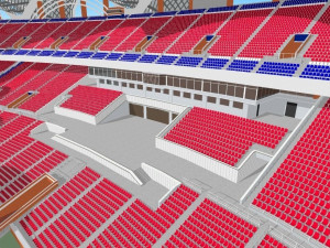 Biggest stadium in the world - rungrado 1st of may 3D 모델