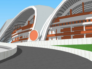 Biggest stadium in the world - rungrado 1st of may 3D 모델