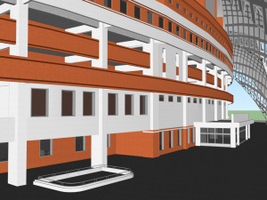 Biggest stadium in the world - rungrado 1st of may 3D 모델