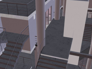 Medium Sized Modern Stadium - Full interior Modelo 3D