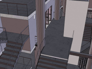 Medium Sized Modern Stadium - Full interior Modelo 3D