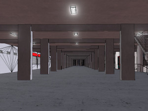 Medium Sized Modern Stadium - Full interior Modelo 3D
