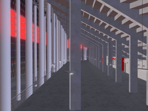 Medium Sized Modern Stadium - Full interior Modelo 3D