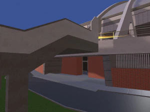 indoor sports arena 3D Model