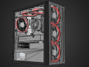 gaming pc 3D 모델