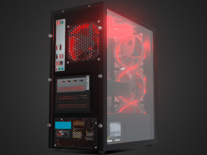 gaming pc 3D 모델