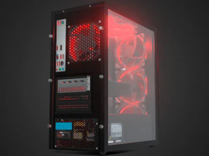 gaming pc 3D Model