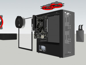 gaming pc 3D 모델