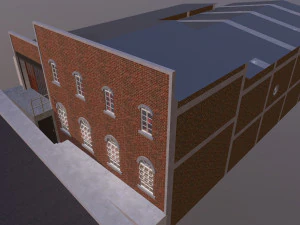 bar - indoor skatepark - game lounge 3D Model