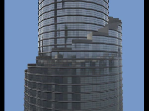 postmodern skyscraper 3D Model