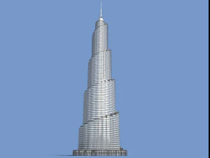 postmodern skyscraper 3D Model
