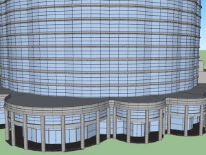 postmodern skyscraper 3D Model
