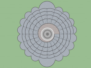 postmodern skyscraper Modello 3D