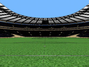 stadium renovation - from athletics to football 3D Model