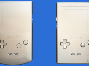 game boy color and pocket Modello 3D