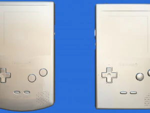 game boy color and pocket 3D Model