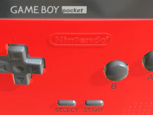 game boy color and pocket 3D Model