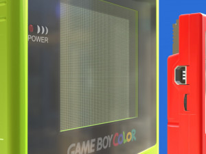 game boy color and pocket Modello 3D