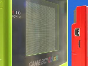 game boy color and pocket 3D Model