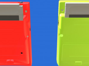 game boy color and pocket Modello 3D