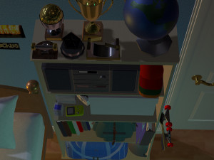 nineties teen bedroom 3Dモデル