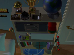 nineties teen bedroom 3D Model