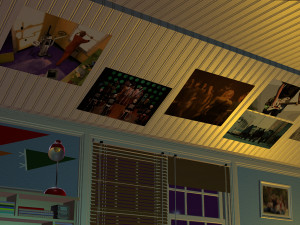 nineties teen bedroom 3Dモデル