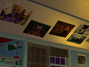 nineties teen bedroom 3D Model