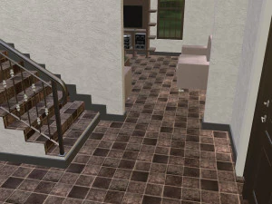 furnished rural house 3D Model