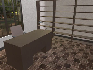 furnished rural house 3D Model