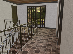 furnished rural house 3D Модель