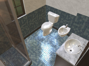 furnished rural house 3D Модель