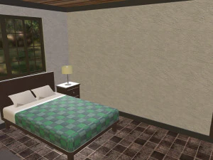 furnished rural house 3D Model