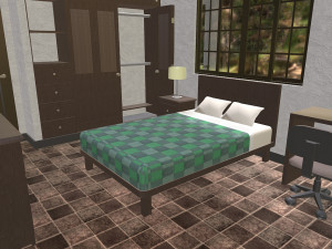 furnished rural house 3D Модель