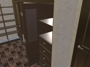 furnished rural house 3D Model