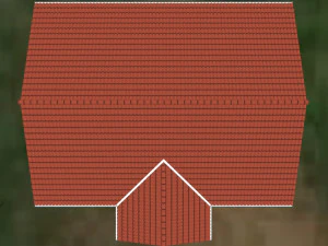 furnished rural house 3D Model