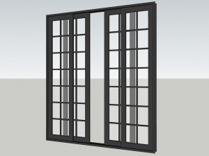 Various types of doors and windows 3D Model