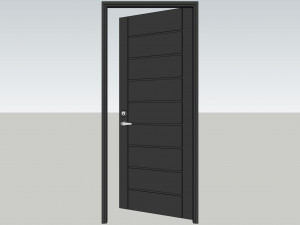 Various types of doors and windows 3D Model