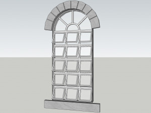 Various types of doors and windows 3D Model