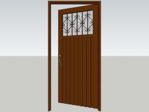 Various types of doors and windows 3D Model