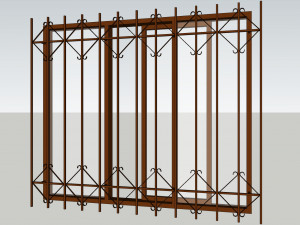 Various types of doors and windows 3D Model